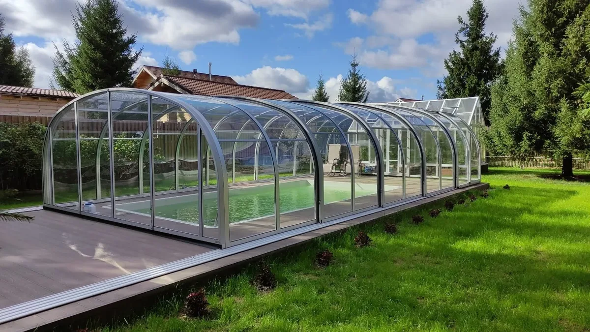 Композитный бассейн Laguna 7 — готовый проект в Климовске