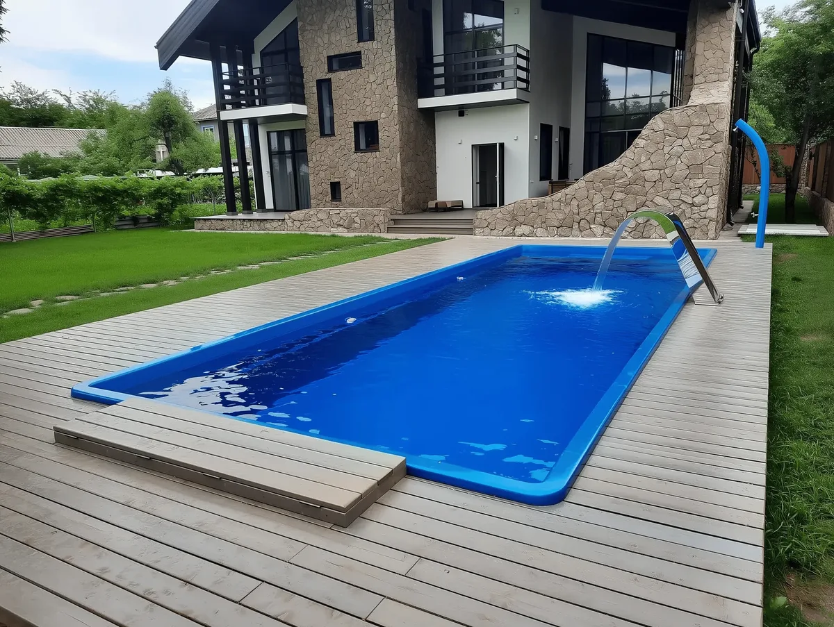 Композитный бассейн Laguna 9 — вид сверху в Климовске