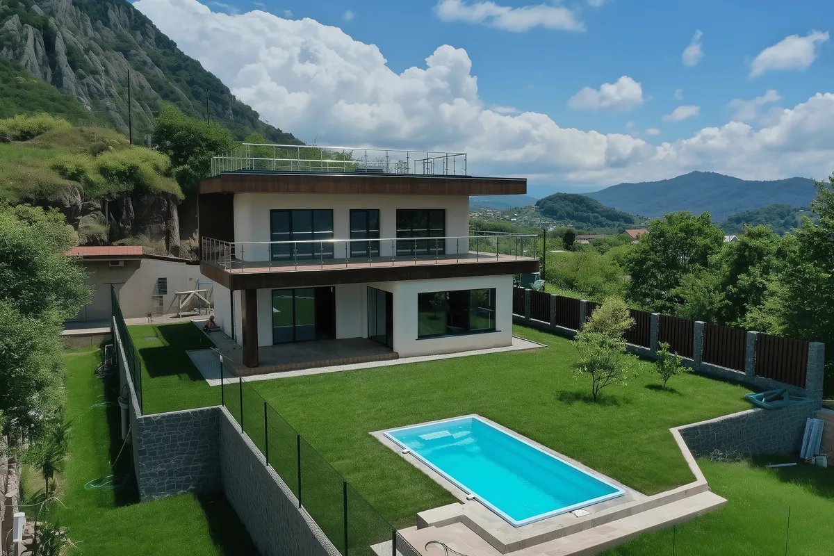 Композитный бассейн Laguna 6 — визуализация в Климовске