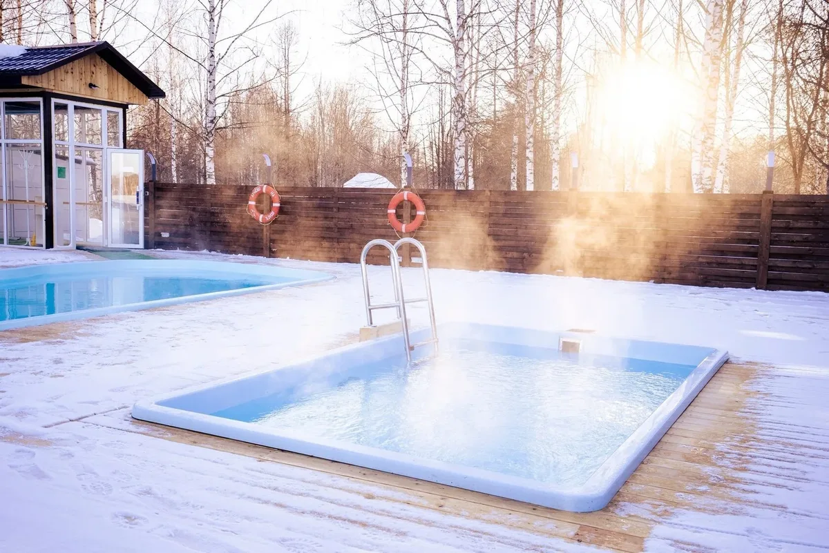 Композитный бассейн Laguna 4 — установка в Климовске