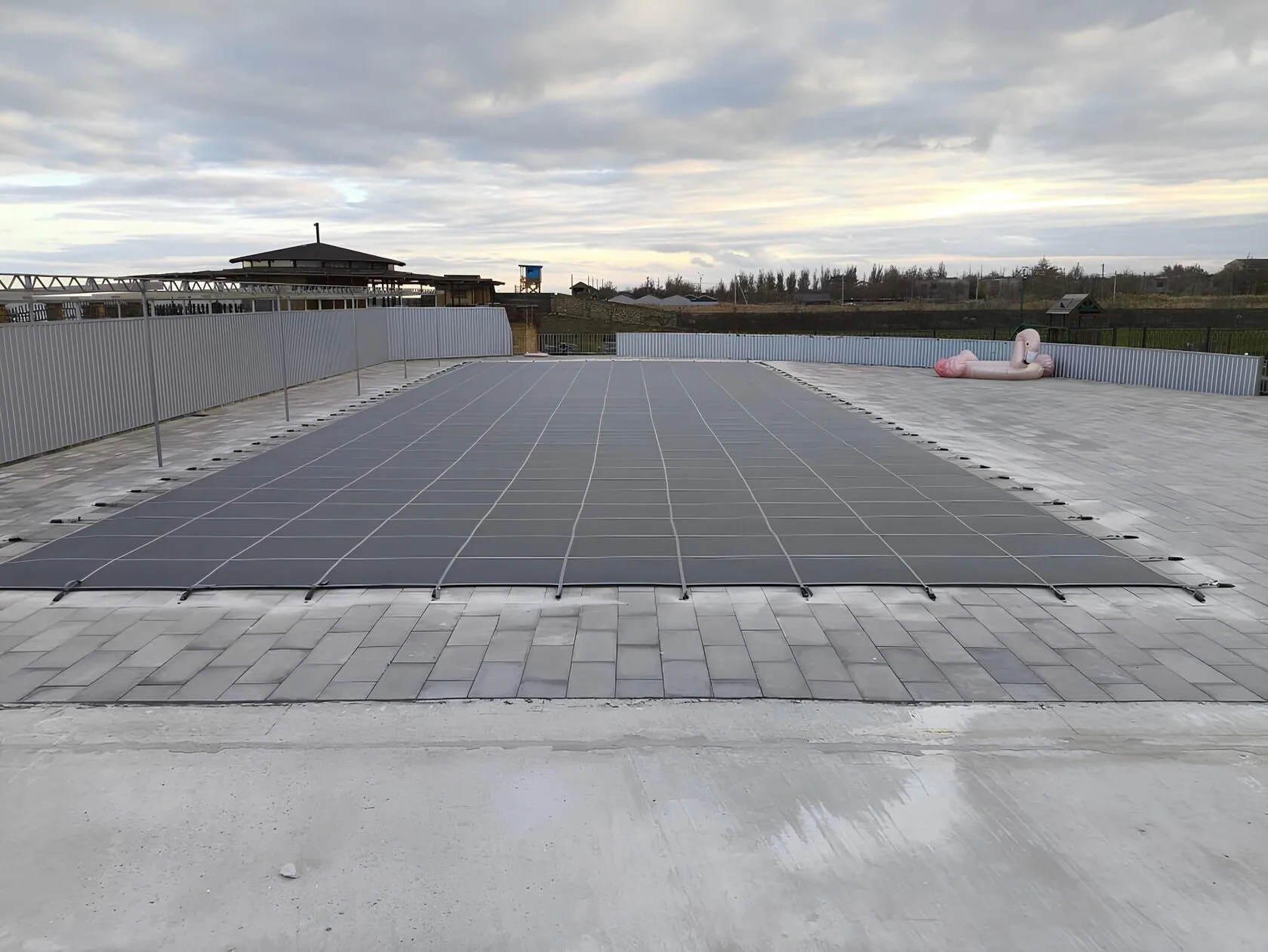 Защитное покрывало для бассейна в Климовске