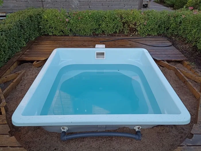 Композитная купель Laguna 2 — установка в Климовске