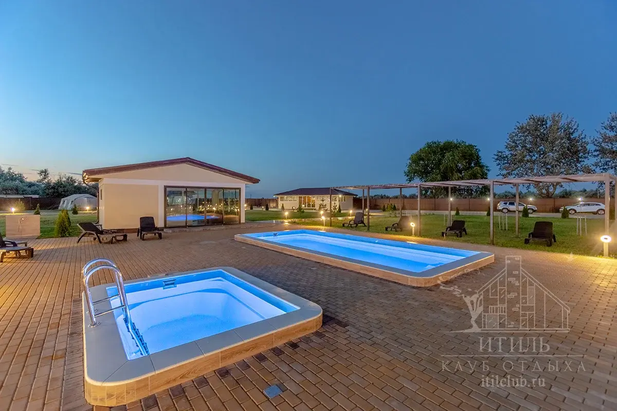 Композитная купель Laguna 3 — установка в Климовске